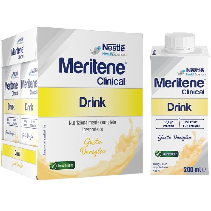 MERITENE Drink Vaniglia4x200ml MERITENE Drink Vaniglia4x200ml