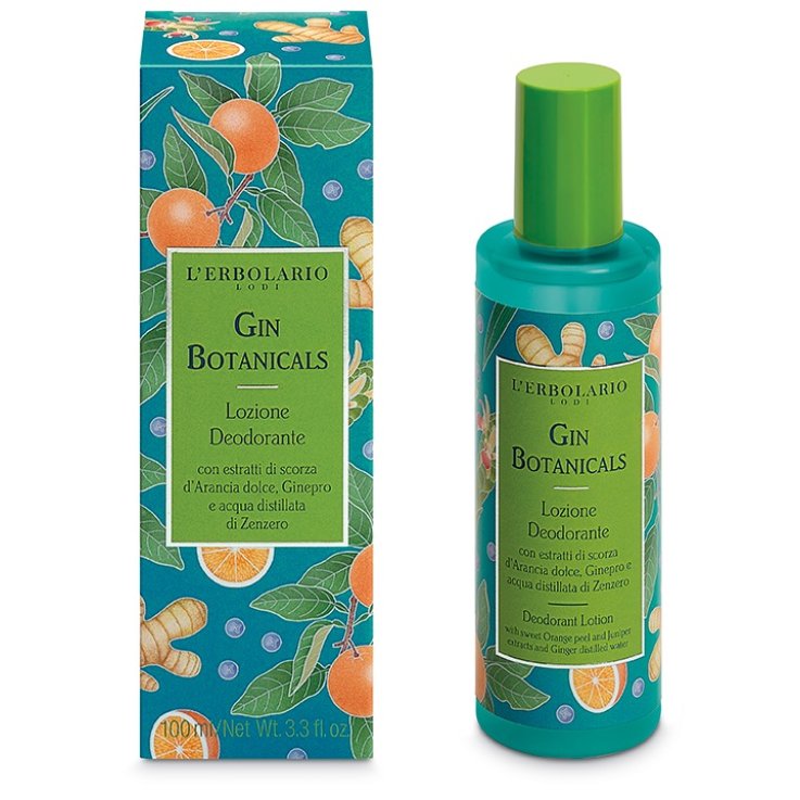 GIN BOTANICALS LOZIONE DEODORANTE 100 ML GIN BOTANICALS LOZIONE DEODORANTE 100 ML