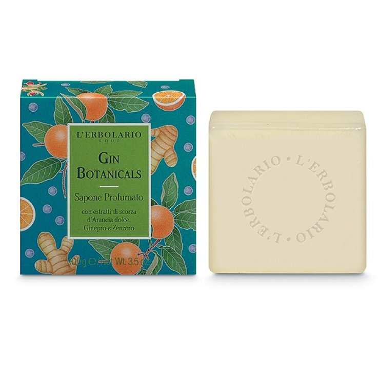 GIN BOTANICALS SAPONE PROFUMATO 100 G GIN BOTANICALS SAPONE PROFUMATO 100 G