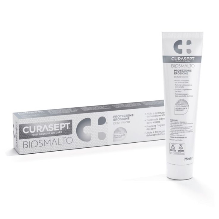 CURASEPT BIOSMALTO PROTEZIONE EROSIONE DENTIFRICIO 75 ML CURASEPT BIOSMALTO PROTEZIONE EROSIONE DENTIFRICIO 75 ML