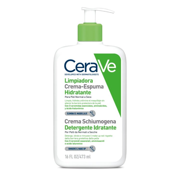 CeraVe Crema Schiumogena Detergente 473ml CeraVe Crema Schiumogena Detergente 473ml