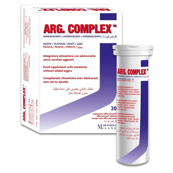 ARG.COMPLEX 20 Cpr Eff. ARG.COMPLEX 20 Cpr Eff.