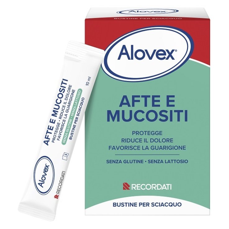 ALOVEX AFTE E MUCOSITI 20 BUSTINE DA 10 ML ALOVEX AFTE E MUCOSITI 20 BUSTINE DA 10 ML