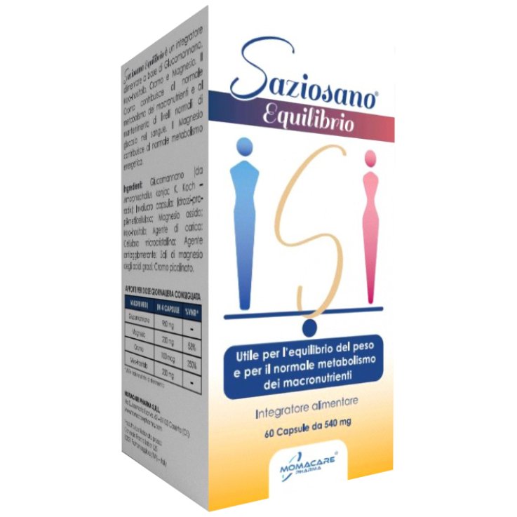 SAZIOSANO EQUILIBRIO 60 CAPSULE DA 540 MG SAZIOSANO EQUILIBRIO 60 CAPSULE DA 540 MG