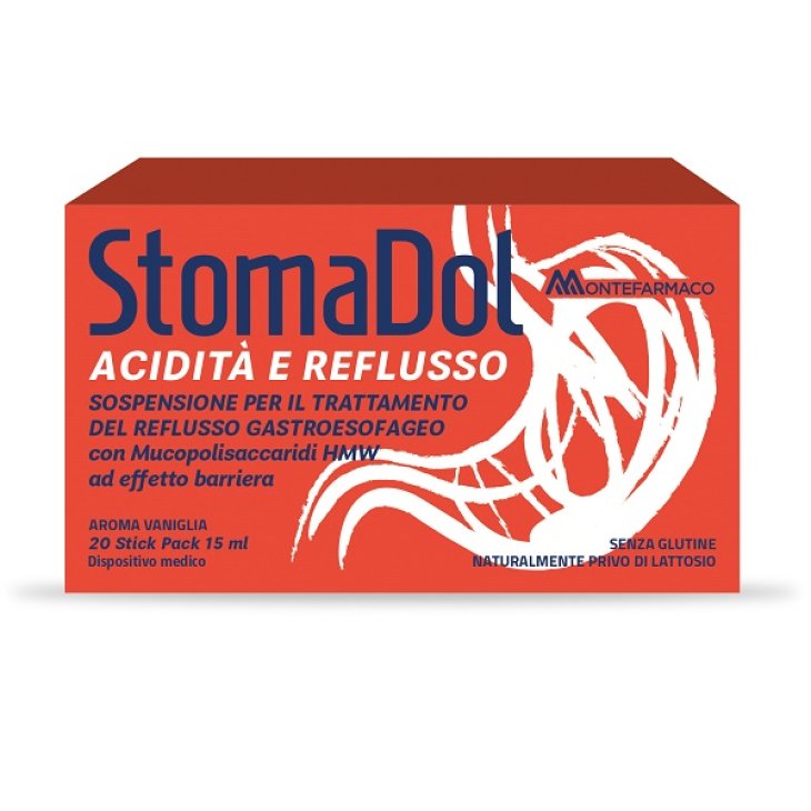 STOMADOL ACIDITA' REFLUSSO 20 STICK PACK DA 15 ML STOMADOL ACIDITA' REFLUSSO 20 STICK PACK DA 15 ML