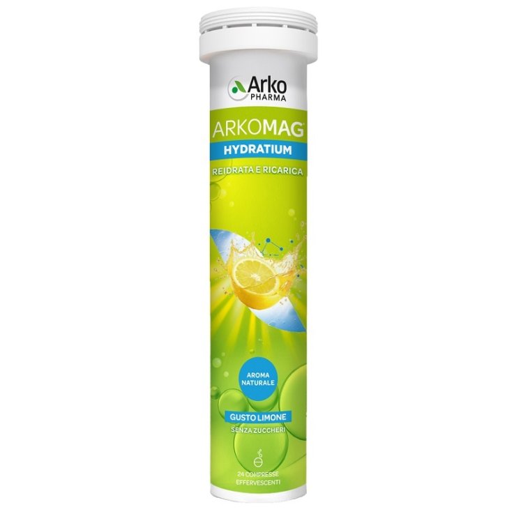 ARKOMAG Hydratium Limone 24Cpr ARKOMAG Hydratium Limone 24Cpr