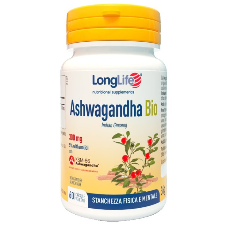 LONGLIFE ASHWAGANDHA*60Cps LONGLIFE ASHWAGANDHA*60Cps