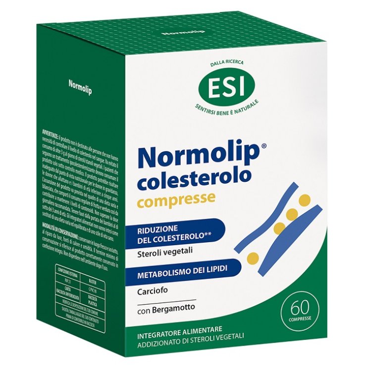 ESI NORMOLIP COLESTEROLO 60 COMPRESSE ESI NORMOLIP COLESTEROLO 60 COMPRESSE