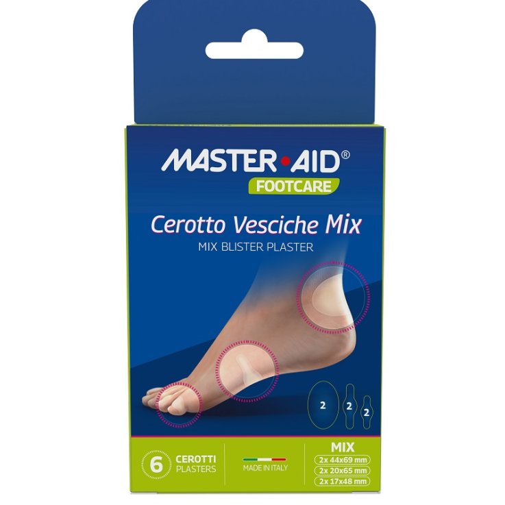 FOOTCARE Cer.Vesciche Mix 6pz FOOTCARE Cer.Vesciche Mix 6pz