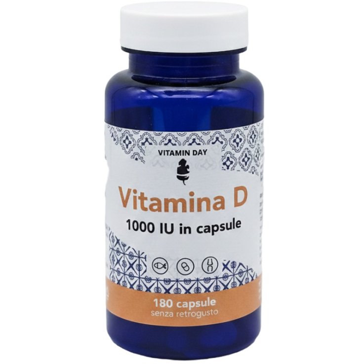 VITAMIN DAY Vit.D 180 Cps VITAMIN DAY Vit.D 180 Cps