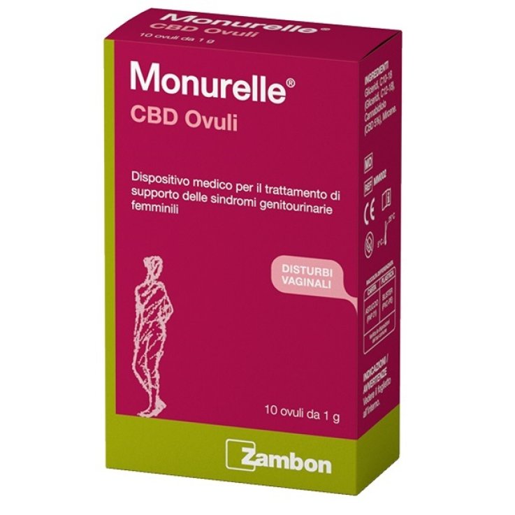 MONURELLE CBD 10 Ovuli MONURELLE CBD 10 Ovuli