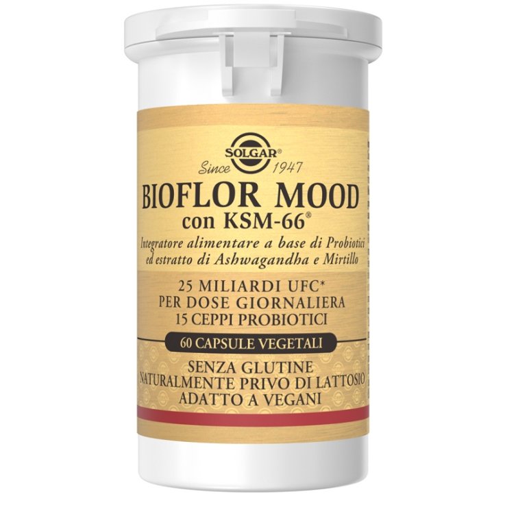 BIOFLOR*MOOD 60 Cps Veg.SOLGAR BIOFLOR*MOOD 60 Cps Veg.SOLGAR