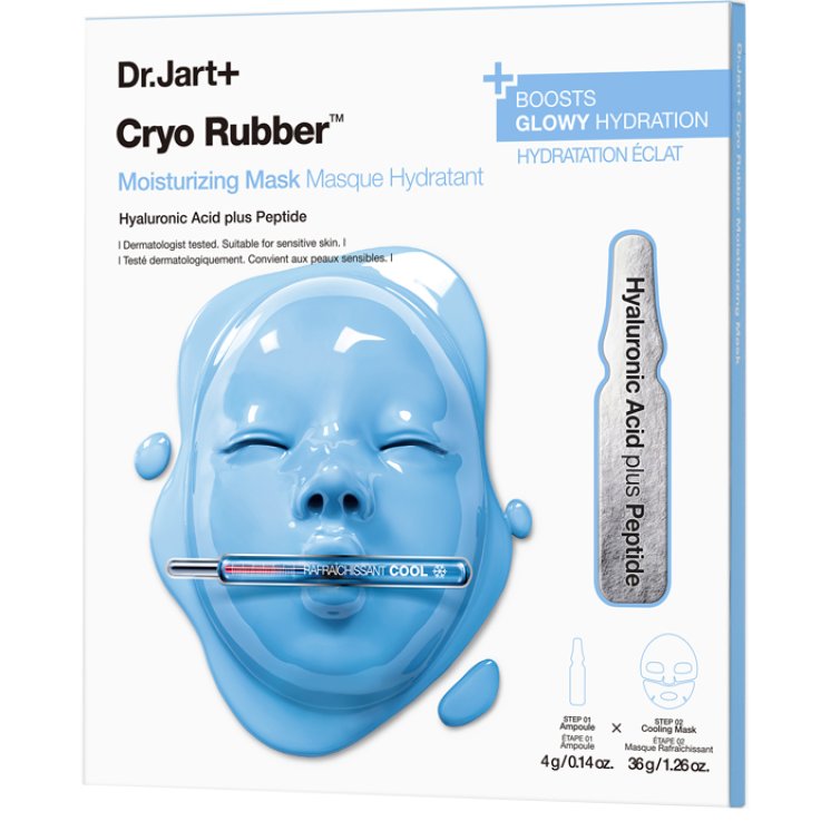 DR JART CRYO RUBBER MOISTURIZING AMPOLLA 4 G + MASCHERA 36 G