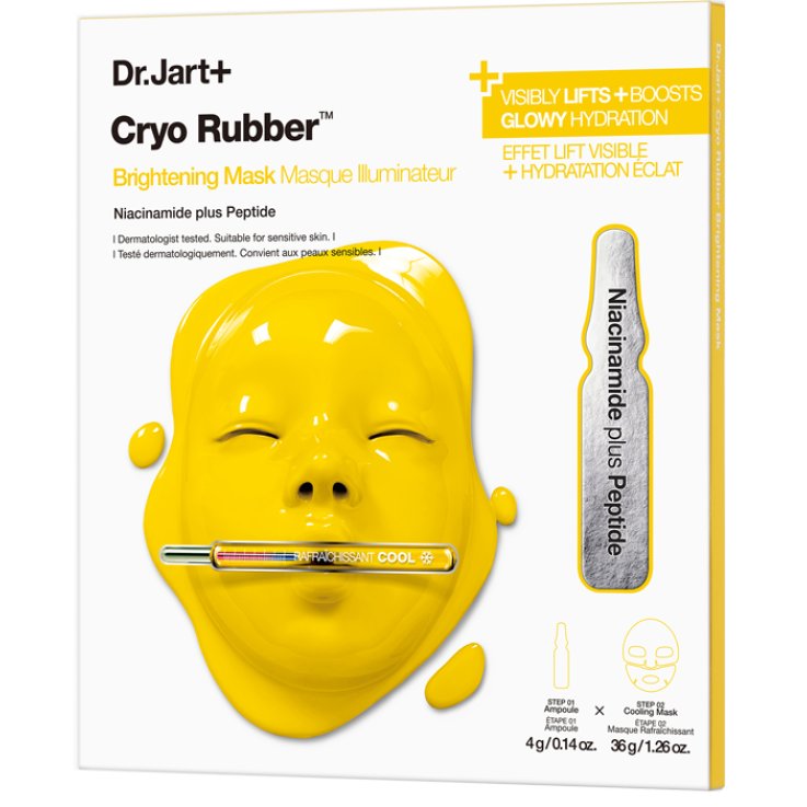 DR JART CRYO RUBBER BRIGHTENING AMPOLLA 4 G + MASCHERA 36 G