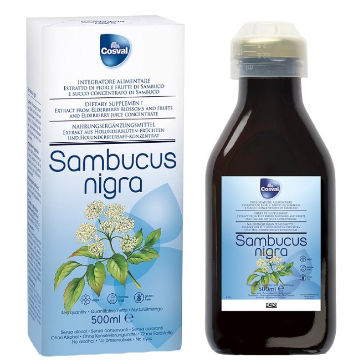 SAMBUCUS NIGRA 500ML COSVAL SAMBUCUS NIGRA 500ML COSVAL