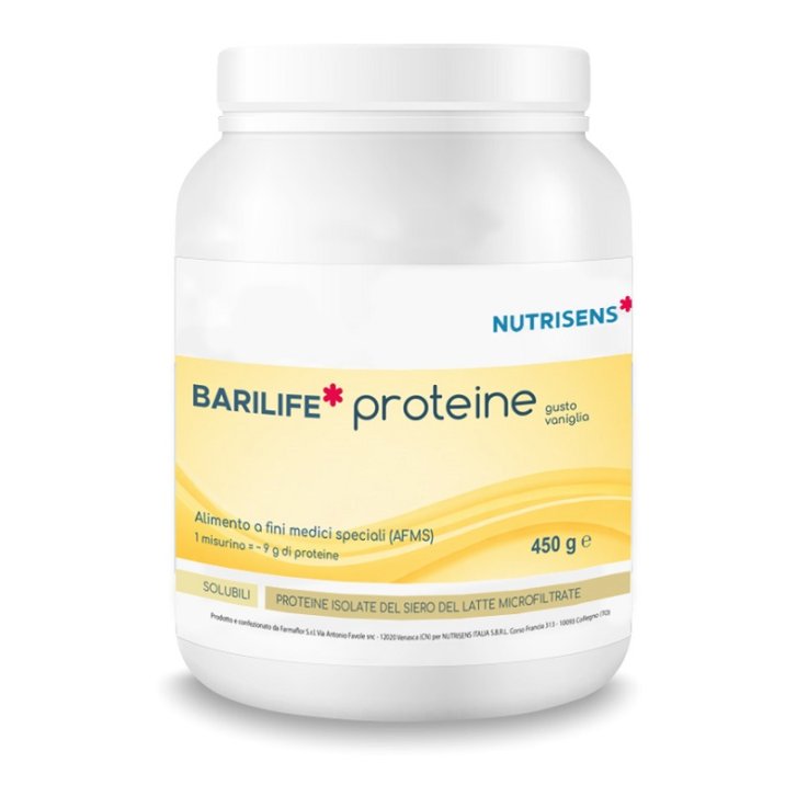BARILIFE PROTEINE Vaniglia450g BARILIFE PROTEINE Vaniglia450g