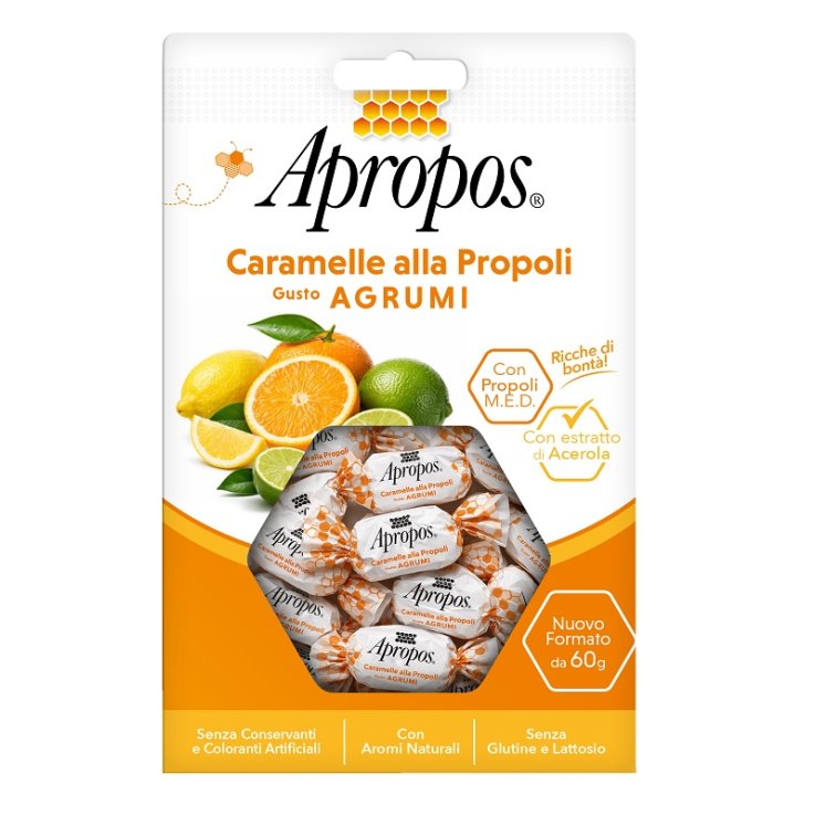 APROPOS Caram.Agrumi 60g APROPOS Caram.Agrumi 60g