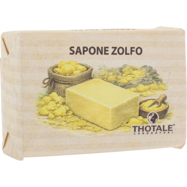 THOTALE SAPONE SOLIDO ZOLFO 100 G THOTALE SAPONE SOLIDO ZOLFO 100 G