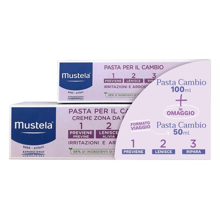 MUSTELA Pasta Cambio*100+50ml MUSTELA Pasta Cambio*100+50ml