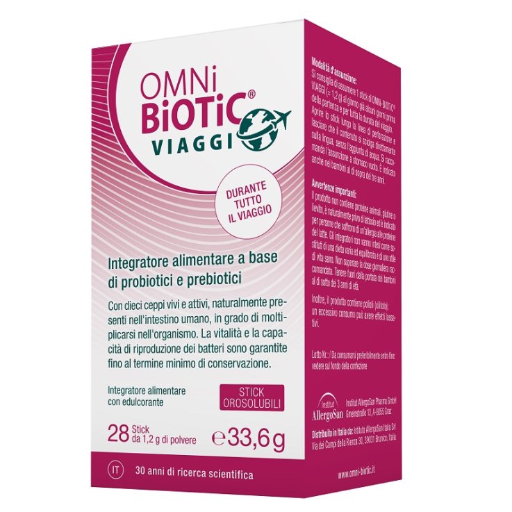 OMNI BIOTIC VIAGGI 28 Stick OMNI BIOTIC VIAGGI 28 Stick