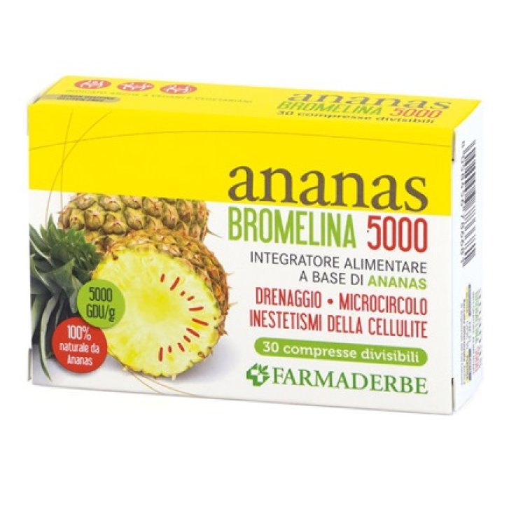 ANANAS Bromelina 5000 30CprFDB ANANAS Bromelina 5000 30CprFDB