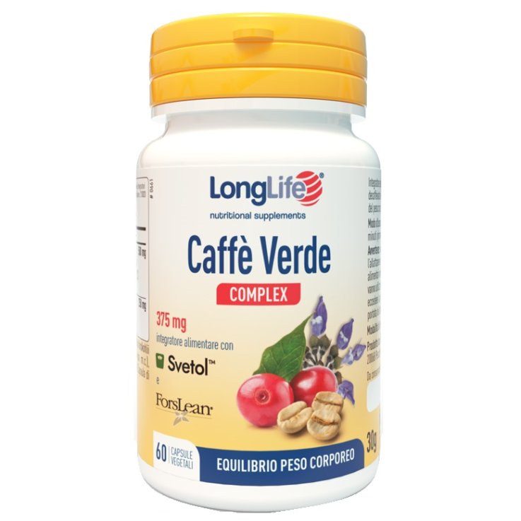 LONGLIFE CAFFE VERDE 60 Cps LONGLIFE CAFFE VERDE 60 Cps
