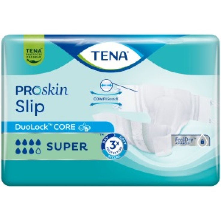 TENA Proskin Slip Super L 10pz TENA Proskin Slip Super L 10pz