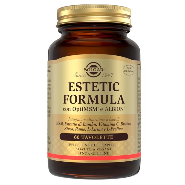 ESTETIC FORMULA 60*Tav. SOLGAR ESTETIC FORMULA 60*Tav. SOLGAR