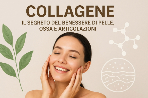 Immagine relativa al post intitolato Collagene: il segreto del benessere di pelle, ossa e articolazioni 