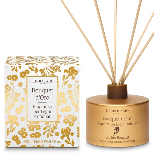 BOUQUET D'ORO FRAGRANZA PER LEGNI 200 ML - Farmapanda Srl