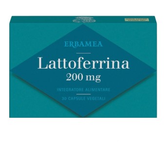 ERBAMEA LATTOFERRINA 200 MG 30 CAPSULE VEGETALI - Farmapanda Srl