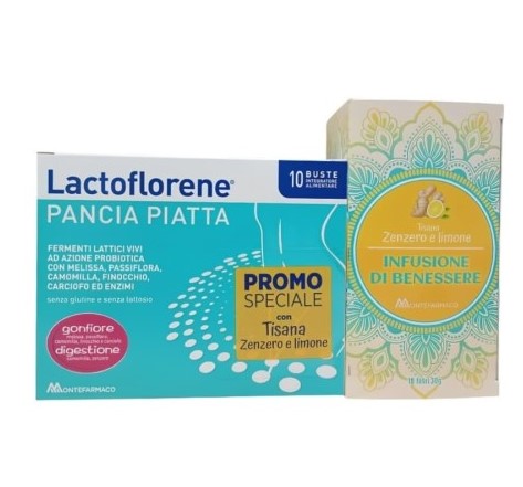 LACTOFLORENE PANCIA PIATTA 10 BUSTINE - Farmapanda Srl