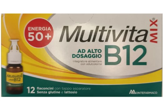 MULTIVITAMIX B12 12 FLACONCINI - Farmapanda Srl
