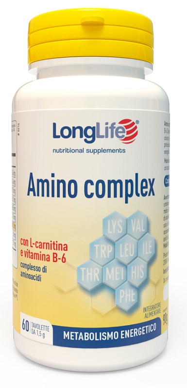 LONGLIFE AMINO COMPLEX 60 TAVOLETTE - Farmapanda Srl