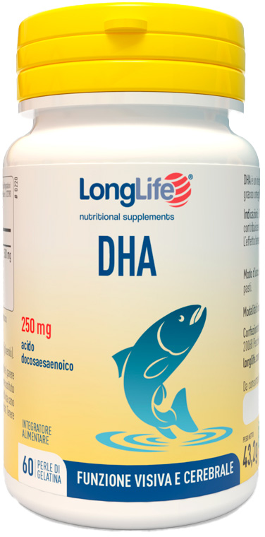 LONGLIFE DHA 250 MG 60 PERLE - Farmapanda Srl