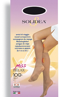 MISS RELAX 100 SHEER GAMBALETTO CAMEL 1 - Farmapanda Srl