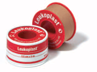 CEROTTO CHIRURGICO PER FISSAGGIO MEDICAZIONI IN ROCCHETTO LEUKOPLAST SUPPORTO VISCOSA COLOR PELLE MASSA ADESIVA CAUCCIU' OSSIDO DI ZINCO 2,5X500CM MUTUABILE - Farmapanda Srl