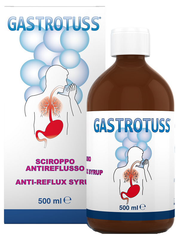 SCIROPPO ANTIREFLUSSO GASTROTUSS 500 ML - Farmapanda Srl