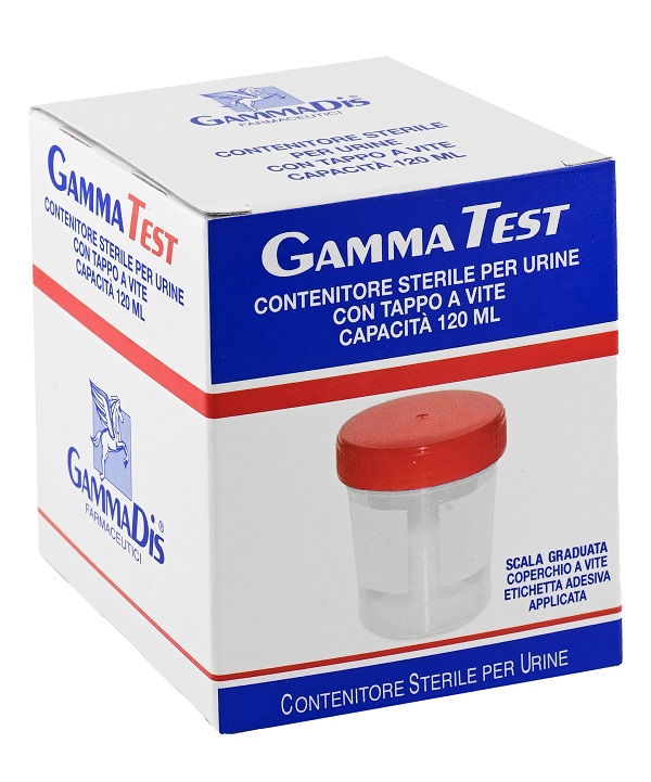 CONTENITORE STERILE PER LA RACCOLTA URINA 120 ML GAMMADIS - Farmapanda Srl