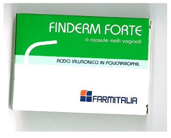 FINDERM FORTE CAPSULE MOLLI VAGINALI CONFEZIONE DA 6 PEZZI - Farmapanda Srl
