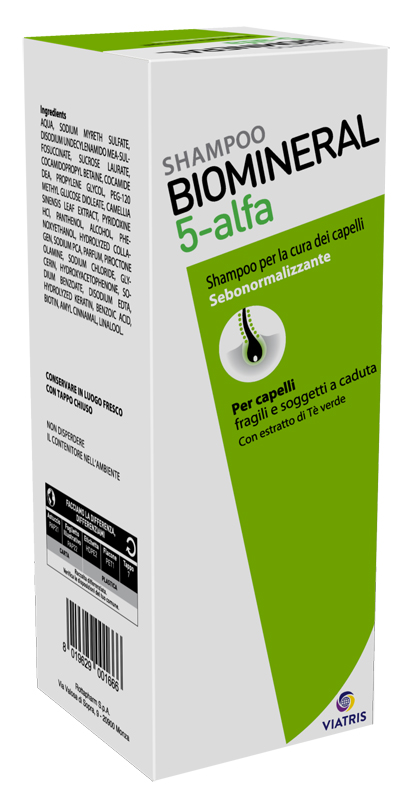 BIOMINERAL 5 ALFA SHAMPOO 200 ML - Farmapanda Srl