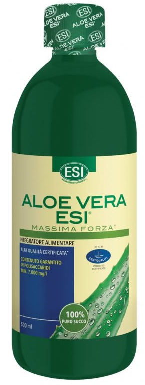 ESI ALOE VERA SUCCO MASSIMA FORZA 500 ML - Farmapanda Srl