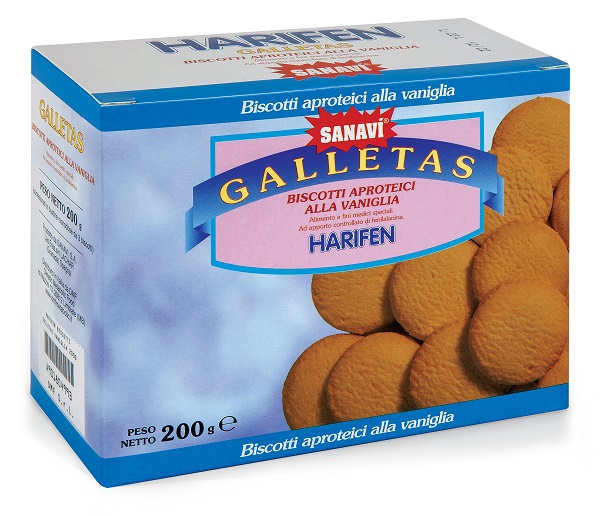 HARIFEN GALLETAS BISCOTTO SECCO 200 G - Farmapanda Srl