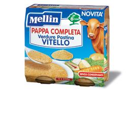 MELLIN PAPPA COMPLETA VITELLO 250 G 2 PEZZI - Farmapanda Srl