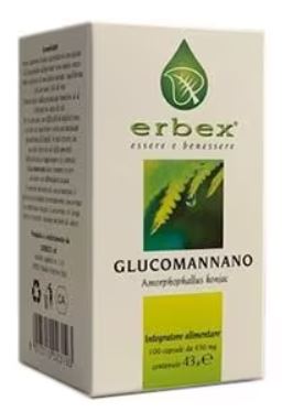GLUCOMANNANO 100 CAPSULE 430MG - Farmapanda Srl