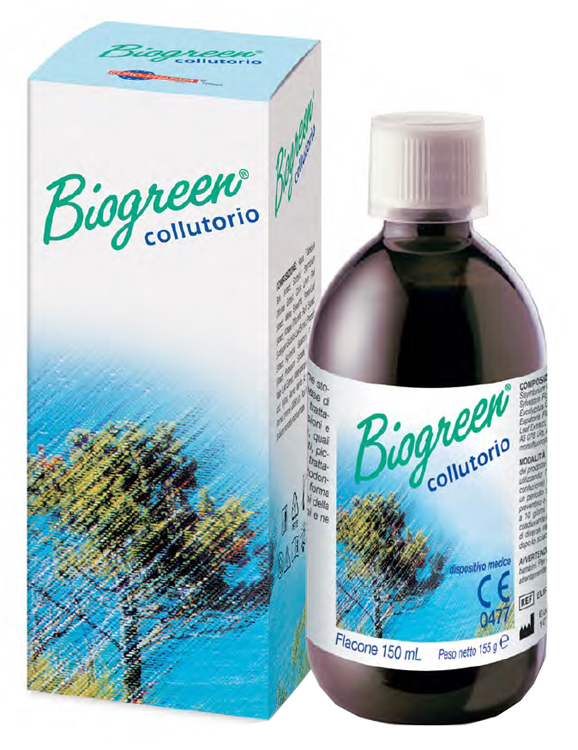 COLLUTORIO BIOGREEN 150 ML - Farmapanda Srl