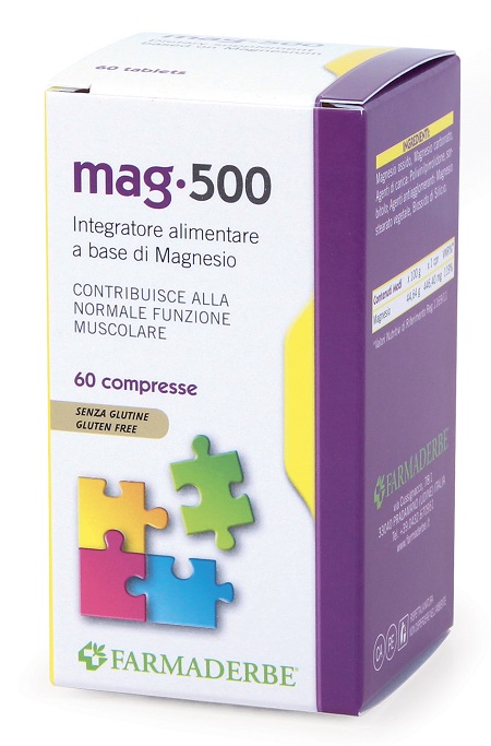 MAG 500 60 COMPRESSE - Farmapanda Srl