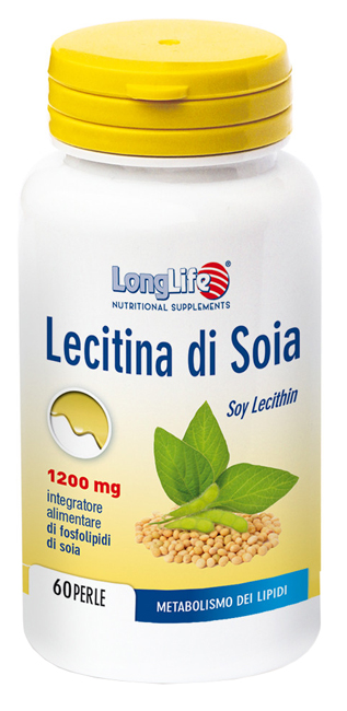 LONGLIFE LECITINA SOIA 60 PERLE DI GELATINA DA 1,7 G - Farmapanda Srl