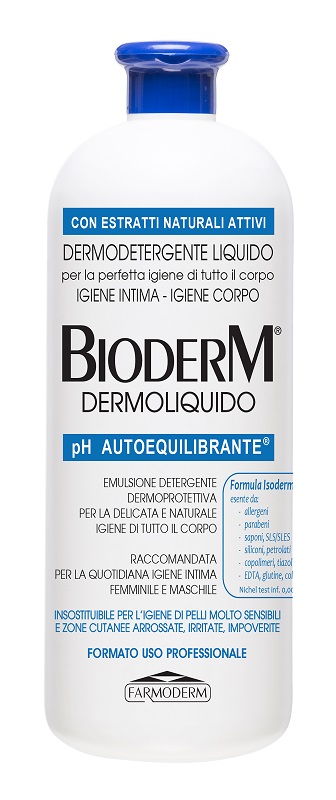 BIODERM DERMOLIQUIDO PH AUTOEQUILIBRANTE 1000 ML - Farmapanda Srl