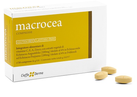 MACROCEA 20 COMPRESSE DEGLUTIBILI - Farmapanda Srl